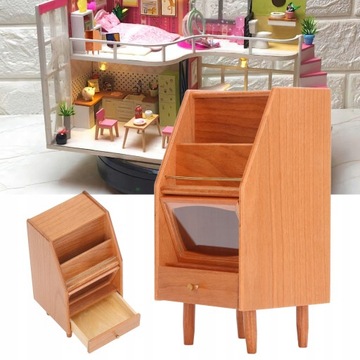 Миниатюрный шкафчик для кукольного домика Wood