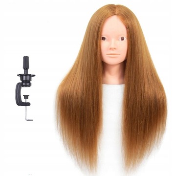 ОБУЧАЮЩАЯ ПАРИКМАХЕРСКАЯ ГОЛОВКА БЛОНД5 РАСЧЕСКА