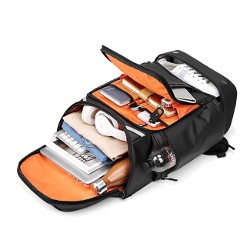 Рюкзак Outwalk 7716 для ноутбука 15,6, карман для обуви, черный