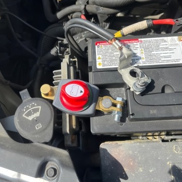 ГЛАВНЫЙ ВЫКЛЮЧАТЕЛЬ ТОКА 12 В 24 В 48 В 275 А ЗАЖИМ ДЛЯ КАБЕЛЬНОГО КАБЕЛЯ