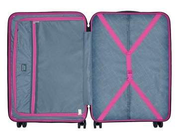 ЧЕМОДАН PUCCINI СРЕДНИЙ PC032B 3A ВАЛЕНСИЯ ПОЛИКАРБОН