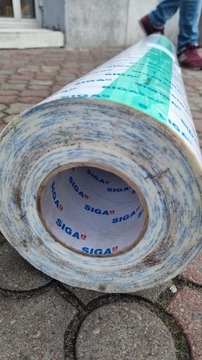 TAŚMA SIGA WETGUARD 1160MM X 50M NOWA BIAŁA GIPS