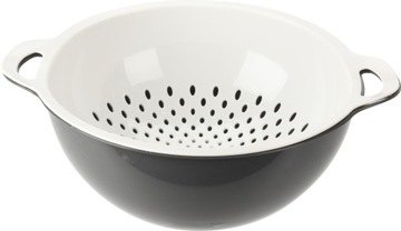 CEDZAK DURSZLAK Z MISKĄ KUCHENNY 2W1 26x11 CM