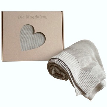 KOCYK DLA NIEMOWLĄT 80x100 KOCYK BAMBUSOWY