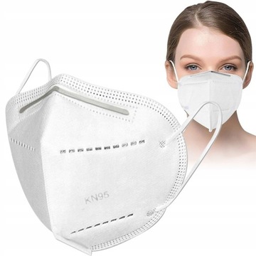 100 МНОГОРАЗОВЫХ ЗАЩИТНЫХ МАСОК KN95