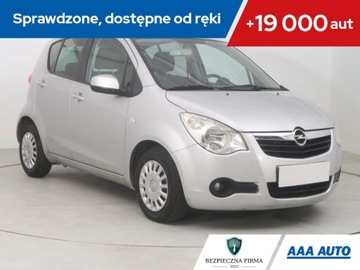 Opel Agila B 1.2 Twinport ECOTEC 94KM 2012 Opel Agila 1.2, Klima, Podgrzewane siedzienia