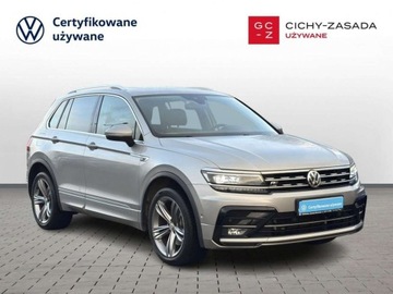 Volkswagen Tiguan II SUV 2.0 TSI 190KM 2019 Volkswagen Tiguan 190 KM 4Motion R-Line LED TOP Virtual Pakiety Salon, zdjęcie 6