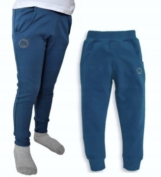Spodnie dresowe chłopięce SPORT Mrofi r 128 jeans