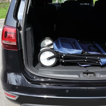 СКЛАДНАЯ ТРАНСПОРТНАЯ ТЕЛЕЖКА С КРЫШЕЙ