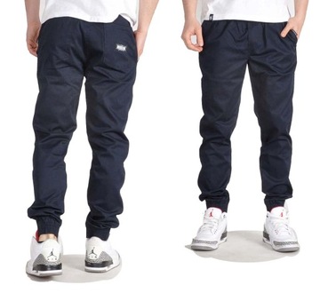 Spodnie M Bossline Cut Jogger Granatowe joggery