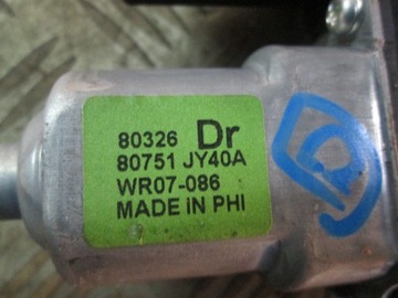 MOTOREK OKNO LEVÝ PŘEDNÍ RENAULT KOLEOS 07- 8PIN