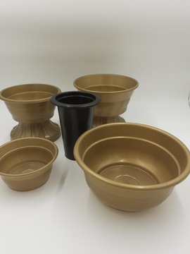 ВАЗ ДЛЯ КОМПОЗИЦИЙ, крышка, 13,5см, чаша, декор