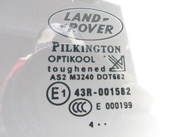 LAND ROVER FREELANDER I 96-06 SKLO (OKNO) KAROSERIE LEVÝ ZADNÍ 3D