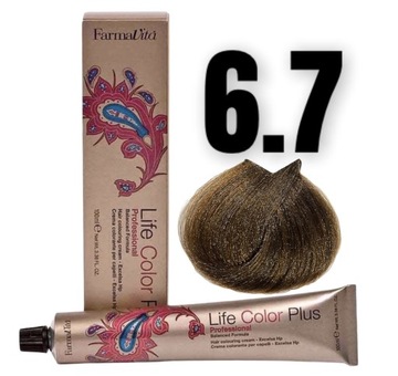 FARMAVITA LIFE COLOR FARBA DO WŁOSÓW 100 ML 6.7