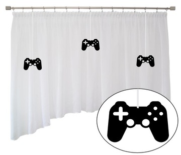 FIRANA dziecięca PLAY GAME pady czarne 300x145