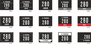 АДРЕСНАЯ ТАБЛИЧКА с номером дома 40x30 см СТРЕЛКА НОМЕРА НЕДВИЖИМОСТИ