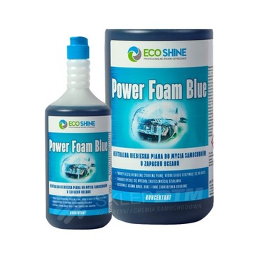 ECO SHINE POWER FOAM BLUE aktywna piana 1L ocean