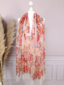 ШАЛКОВЫЙ ШАРФ ПАРЕО ПЛЯЖНАЯ ТУНИКА шаль ЦВЕТА