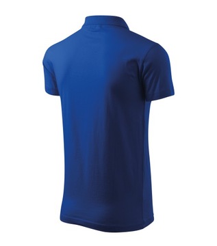 Мужская рубашка-поло Single J. василькового цвета 2XL,2020517
