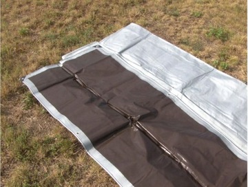 Брезент 5х6м Брезент толщиной 260г/м2 морозостойкий брезент с УФ-защитой