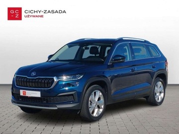 Skoda Kodiaq I SUV Facelifting 1.5 TSI 150KM 2022 Skoda Kodiaq 1.5 TSI 150KM Style DSG Virtual LED Matrix Android ACC Salon