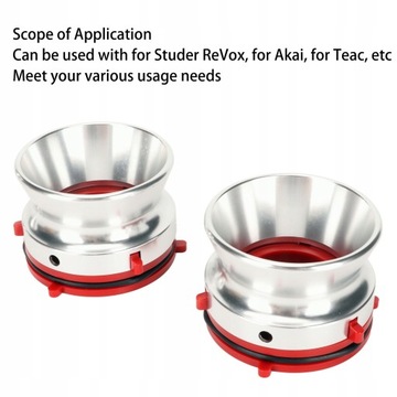 АЛЮМИНИЕВЫЙ АДАПТЕР ДЛЯ КОЛЕСА NAB STUDER REVOX 10