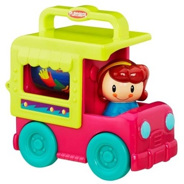 PLAYSKOOL B4895 AUTO Z LODAMI SAMOCHÓD WÓZ