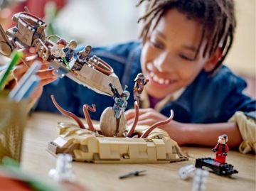 LEGO STAR WARS 75396 PUSTIN BARK AND SARLACCA JAMA набор кирпичиков +9 лет