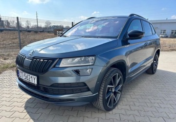 Skoda Karoq Crossover Facelifting 1.5 TSI ACT 150KM 2022 Skoda Karoq 56 800 zl netto, 1,5 benzyna 150 KM, Sportline, bezwypadkowy,