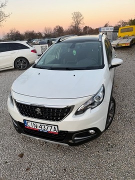 Peugeot 2008 I SUV Facelifting 1.2 PureTech 110KM 2019 PEUGEOT 2008 SALON POLSKA!AUTOMAT !Panorama Alu 17 Skóra Navi, zdjęcie 11