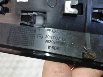 CORSA F KTV LIŠTA HORNÍ BLATNÍKU LEVÝ ZADNÍ