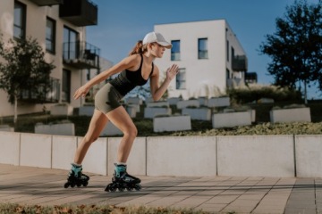 Фигурные коньки 2в1 регулируемые RAVEN Profession черный/мятный 38-42