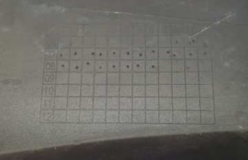 Левый боковой обтекатель Honda CBR 600 RR 2006-2008