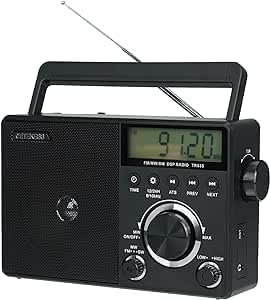 Retekess TR635 Przenośne radio krótkofalowe, Radio z Tranzystorowym FM/AM/SW