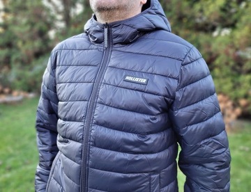 Kurtka Abercrombie Hollister L puffer pikowana