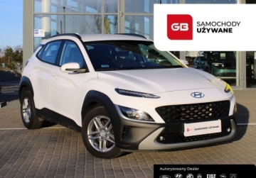 Hyundai Kona I Crossover Facelifting 1.6 T-GDI 198KM 2021 Hyundai Kona 1.6 T-GDI 198KM Comfort Serwis ASO Salon PL FV marza kamera