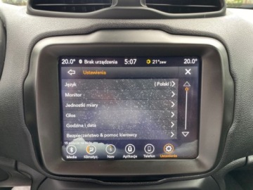 Jeep Renegade SUV 1.4 MultiAir 140KM 2018 Jeep Renegade AUTOMAT NAWIGACJA GRZANE FOTELE PARKTRONIC TEMPOMAT GWARANC, zdjęcie 15