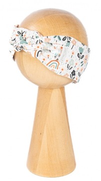 Opaska pleciona bawełniana WHITE obwód 36/40 cm