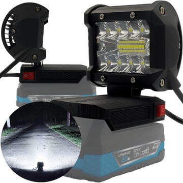 LAMPA DO DEDRA 18V SAS+ HALOGEN ROBOCZY LED MAX