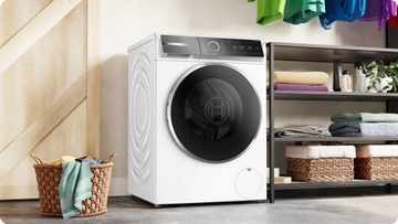 Стиральная машина + сушильный комплект BOSCH WGB2440EPL + WQB245AEPL Serie 8 + РАЗЪЕМ