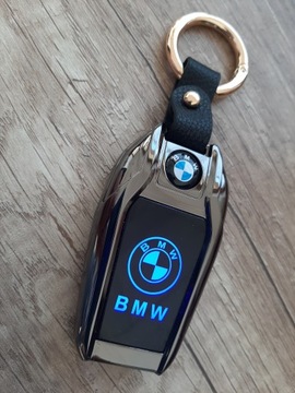 Элегантный брелок BMW - светодиодная зажигалка с ЖК-дисплеем