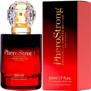 PHERO-STRONG LIMITED EDITION MOCNE PERFUMY Z FEROMONAMI DAMSKIE NOWE ORG 50