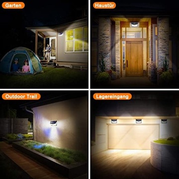 LAMPA SOLARNA CZUJNIK RUCHU IP65 3 TRYBY 2 SZT MPJ