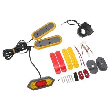 Электрический самокат с указателем поворота, велосипед