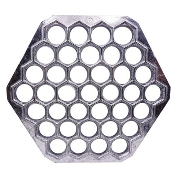 GRUBA METALOWA FORMA USZKA PIELMIENI RAVIOLI 37szt