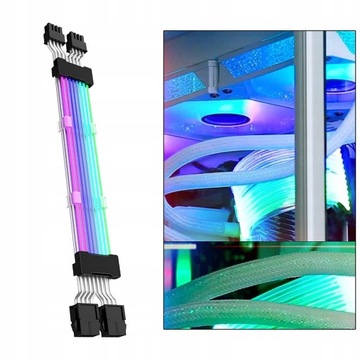 Кабель PCIe Удлинительный кабель питания RGB