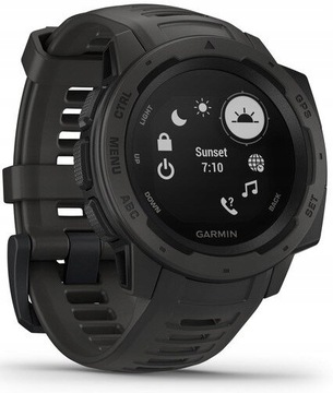 Zegarek sportowy GARMIN Instinct Grafitowy