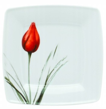 Talerze pł 21cm Lubiana Victoria TULIPAN 3830 6szt