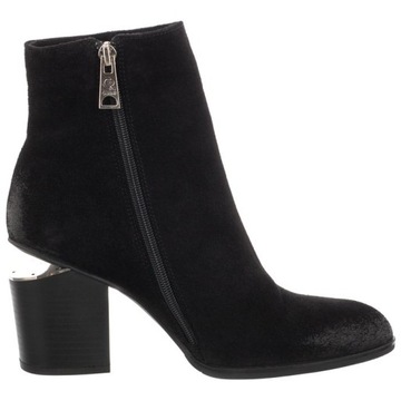 Buty Damskie Botki Carinii Czarne B7861-H20