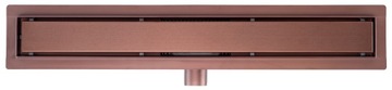 X-HOME ODPŁYW LINIOWY 90 cm MIEDŹ MIEDZIANY PVD